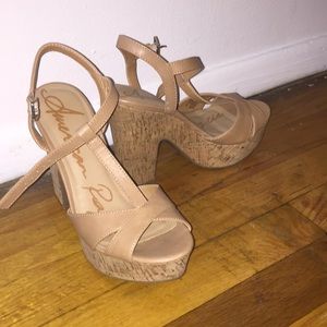 Tan wedges